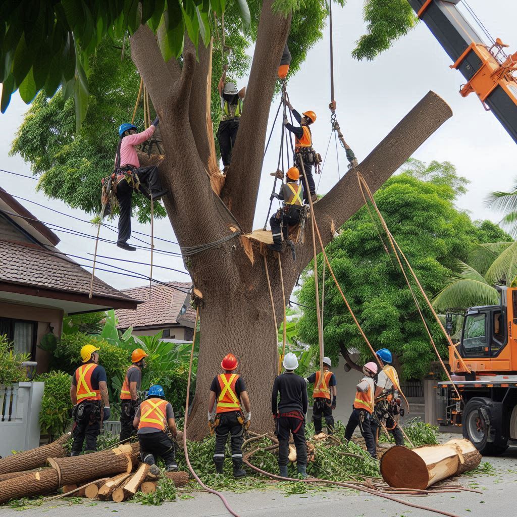 Professional Large Tree Removal Services In Rockland Massachusetts